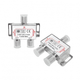 Делитель 2Way Splitter проход питания, 5-2400MHz