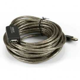 Кабель USB удлинитель AM/AF 10 м ExeGate EX-UAE-AMAF-10.0 EX294767RUS USB2.0 активный