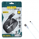 Кабель USB на Micro MRM MX14 3000mm 3А