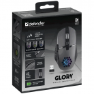 Мышь беспроводная DEFENDER Glory GM-514 игровая LED,7D 3200dpi 400мАч АКБ