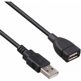 Кабель USB удлинитель AM/AF 5м Exegate EX294765RUS USB 2.0 EX-CCFUSB2-AMAF-5.0F феррит