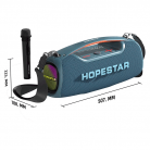 Колонка портативная Hopestar A60 100W, микрофон