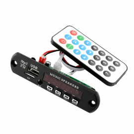Плата MP3-декодера USB AUX,FM-радио + пульт