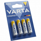 Батарейка AAA Микропальчик Varta ENERGY LR03 BL4 Alkaline 1.5V