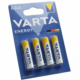 Батарейка AAA Микропальчик Varta ENERGY LR03 BL4 Alkaline 1.5V