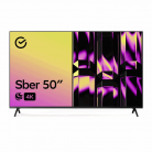 Телевизор 50" Sber SDX 50U4123B черный , 4K Ultra HD, Smart TV, Салют ТВ