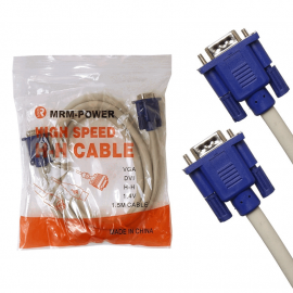 Кабель для монитора VGA-VGA M/M 1.5m V302