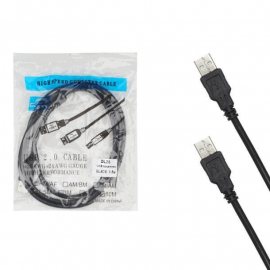 Кабель USB удлинитель AM/AM 1.5 м DL25 с фильтром (папа-папа)