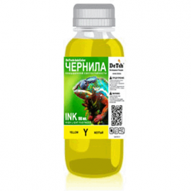 Чернила DeTech-Ink Canon universal DT-CU16Y Yellow 100мл