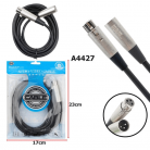 Кабель Аудио Premium H113 XLR-M to XLR-F 3000mm