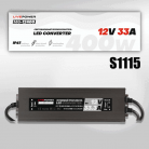 БП 12V/33,3A для светодиодной ленты IP67 Slim MG-12400 400W