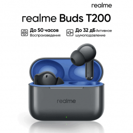 Наушники беспроводные Realme Buds T200