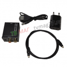 Конвертер аудио Toslink + RCA на 2RCA 285C