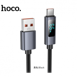 Кабель USB на Type-C HOCO X112 Favor 5A display