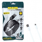 Кабель USB на Lightning MRM MX14 3000mm, 3А