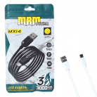 Кабель USB на Type-C MRM MX14 3000mm, 3А