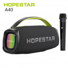 Колонка портативная HopeStar A40 + микрофон 70Вт