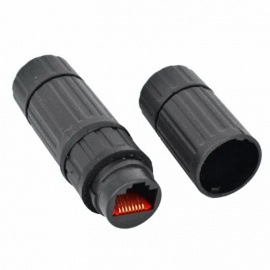 Соединитель витой пары RJ-45 (8P8C), кат. 5e IP67 для улицы