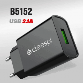СЗУ deespi DS-MR79 5V/2,1A 1USB Black без упаковки