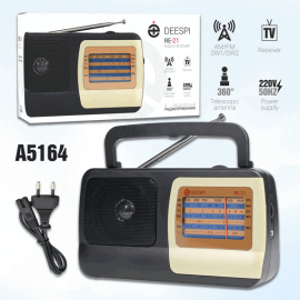 Радиоприемник deespi RE-21/408 AM/FM/SW1-2/TV