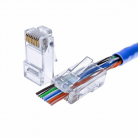 Коннектор RJ-45 EZ джек 8p8c 5cat сквозной
