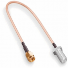 ВЧ Пигтейл SMA (male) на F(female) кабель RG316 15см.