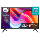 Телевизор 32" Hisense 32A4K черный Smart TV, VIDAA
