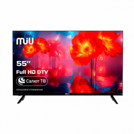 Телевизор 55" MIU U55SLT101SV 4K UltraHD Smart СалютТВ