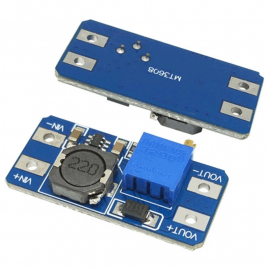 Плата повышающий DC-DC преобразователь на MT3608 5V-28V 2A Регулируемый