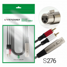 Кабель Аудио Premium H251 XLR/F to 2RCA 1800mm