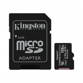 Карта памяти 128GB Kingston Canvas Select Plus A1+ SD адаптер (205119)