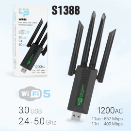 Адаптер USB WiFi WR12 2 диапозона (1200Mbps) USB3.0