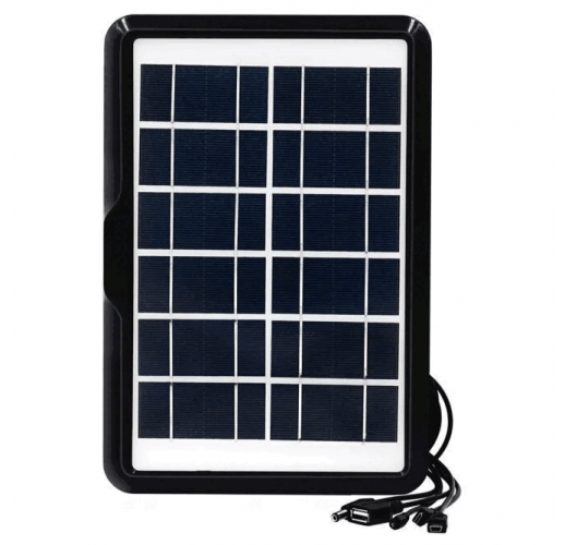 Солнечная панель EP-0606A USB для зарядки устройств, 6V 6W