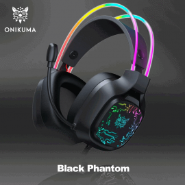 Наушники проводные полноразмерные ONIKUMA X22 Black