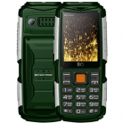 Мобильный телефон BQ 2430 Tank Power Green/silver 2.4"