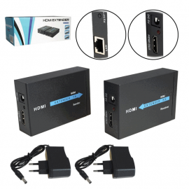 HDMI Удлинитель по витой паре RJ45 H202 до 60m 1080P