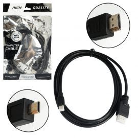Кабель HDMI-micro HDMI 1.5м резиновый