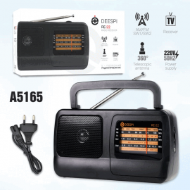 Радиоприемник deespi RE-22/409 AM/FM/SW1-2/TV