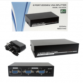VGA Разветлитель Splitter 1x2 2Port VGA-2002