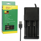 Зарядное для АКБ LP8080 26650/18650/14500 USB 5V, 2-слота
