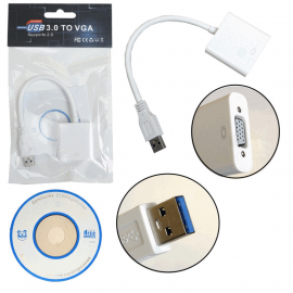 Адаптер USB-M 3.0 to VGA-F H106