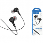 Наушники проводные вкладыши HOCO M78 El Placer universal earphones (черный)