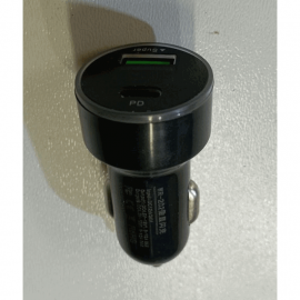АЗУ LZ07 12-24V 3.1A+PD20W Type C+1 USB + вольтметр