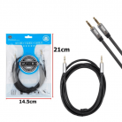 Кабель AUX Jack 3,5mm M/M Аудио Premium H109 1800mm