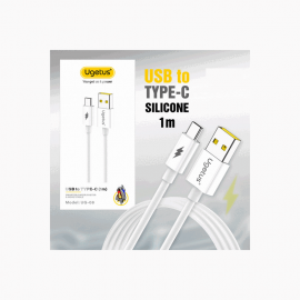 Кабель USB на Type-C UG08 силиконовый в упаковке 1000mm