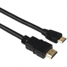 Кабель HDMI на miniHDMI 1м (19M -19M) ExeGate EX257910RUS ver1.4, позолоченные контакты