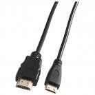 Кабель HDMI на miniHDMI 5м Buro черный (BHP-MINHDMI-5)