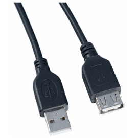 Кабель USB удлинитель AM/AF 3м PERFEO USB2.0 (U4504)