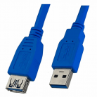 Кабель USB 3.0 удлинитель AM/AF 1.8 м PERFEO (U4603) папа - мама