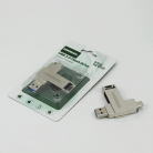 Флеш накопитель 128G TOPOMAX TP-009 3.0 Type-C+USB (металл)